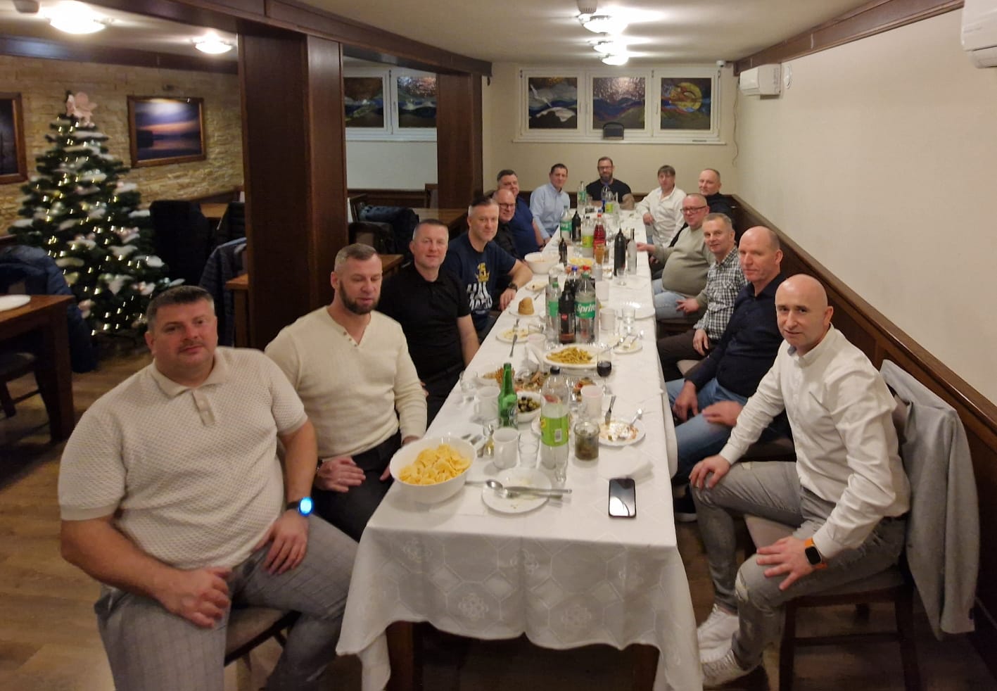 Pierwsze spotkanie wigilijne Walking Futbol Charzykowy 20.12.2025